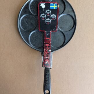 Poêle SKEPPSHULT à blinis/mini crêpes 23 cm alvéolée 7 moules