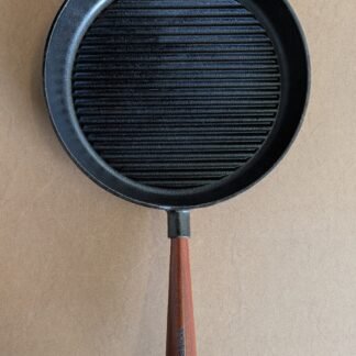 Poêle à griller SKEPPSHULT ronde 28 cm – Poignée en bois