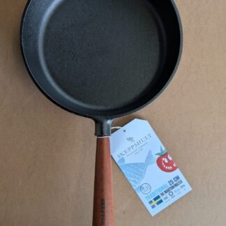 Poêle sauteuse SKEPPSHULT 25 cm – Poignée en hêtre