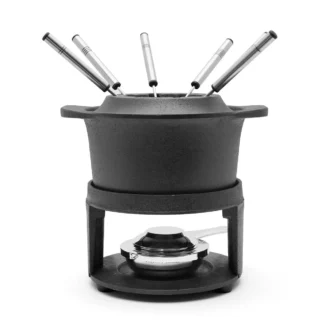 Appareil à fondue SKEPPSHULT en fonte sans revêtement